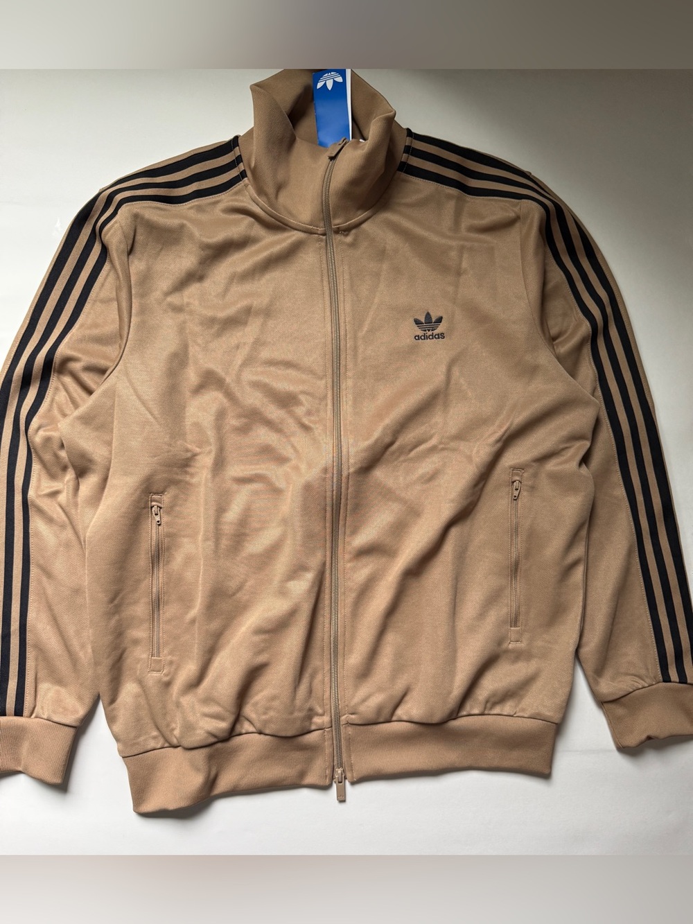 adidas x Beckenbauer Men’s Classic Track Jacket Cardboard / Black JY1278